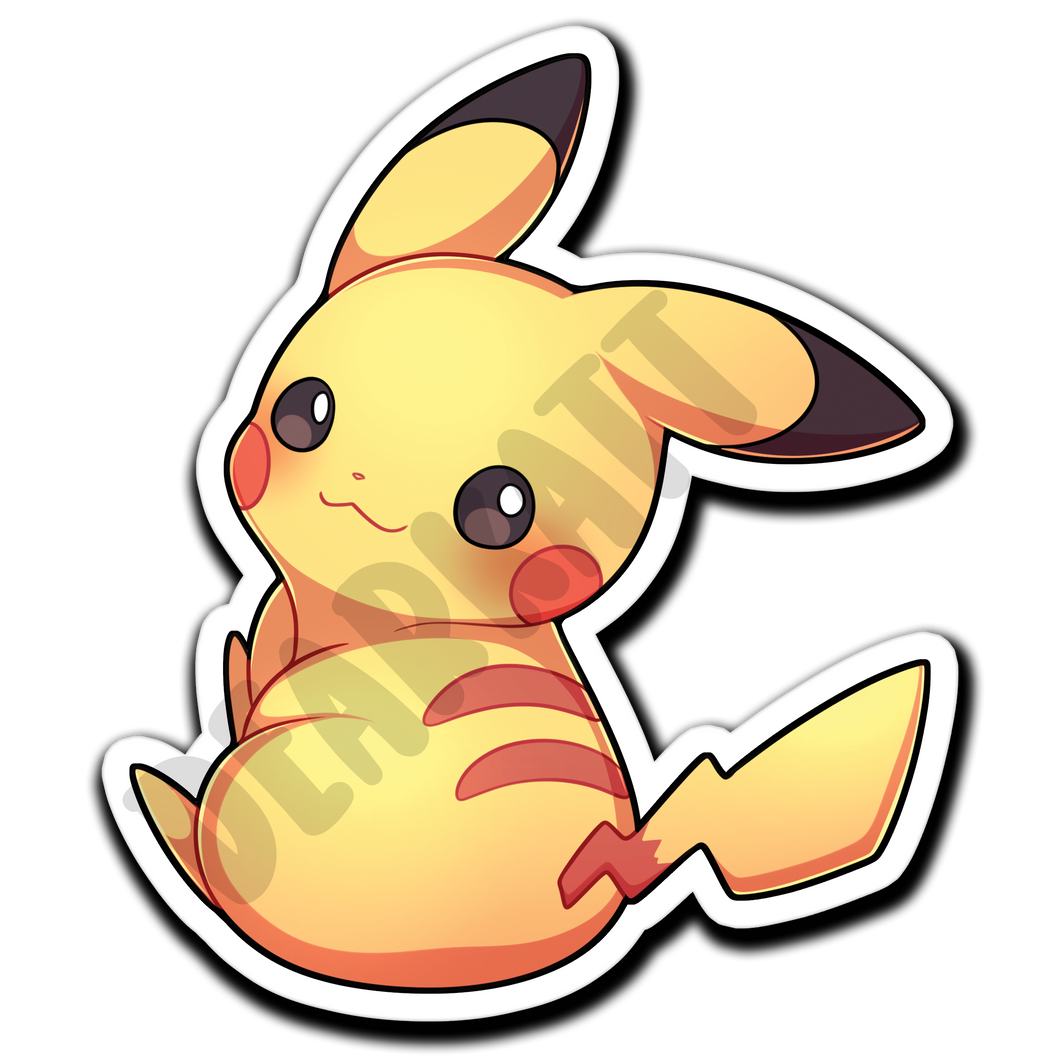 Pika Mini Sticker